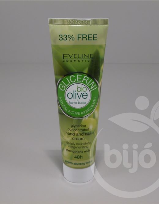 Eveline glicerines kéz-és köröm krém olíva olajjal 100 ml