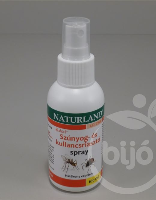 Naturland szúnyog-és kullancsriasztó spray 100 ml