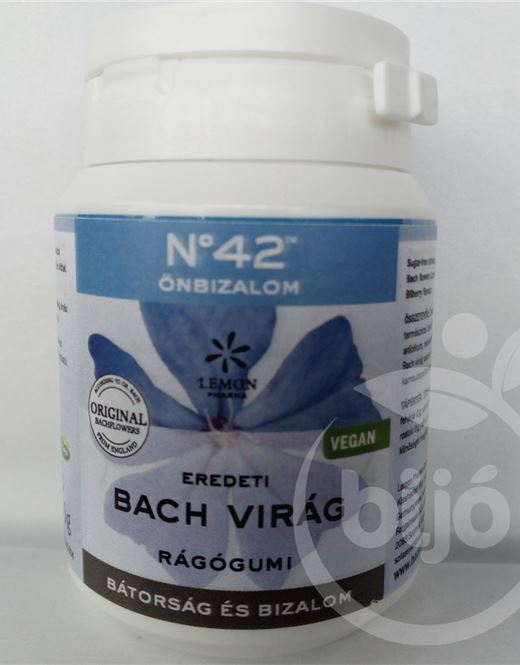 Bach virágterápiás rágógumi önbizalom 60 g