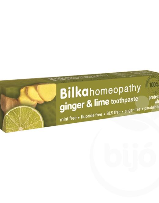 Bilka homeopátiás fogkrém gyömbér-lime fehérítő 75 ml