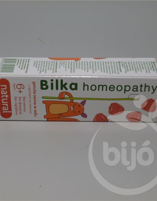 Bilka homeopátiás fogkrém málna 6 50 ml