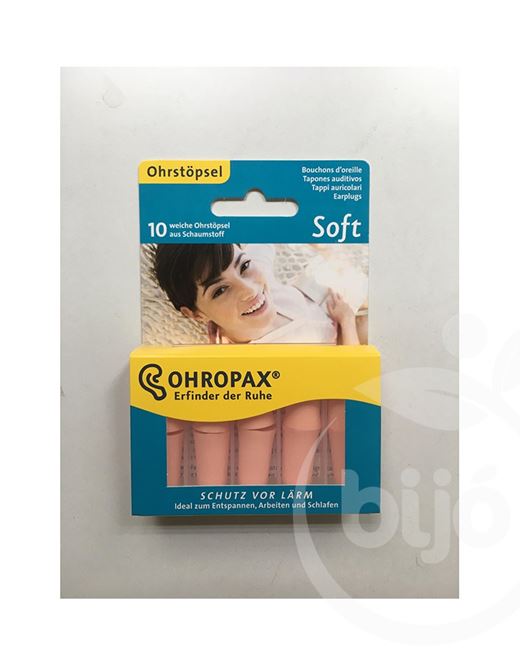 Ohropax soft füldugó 10 db
