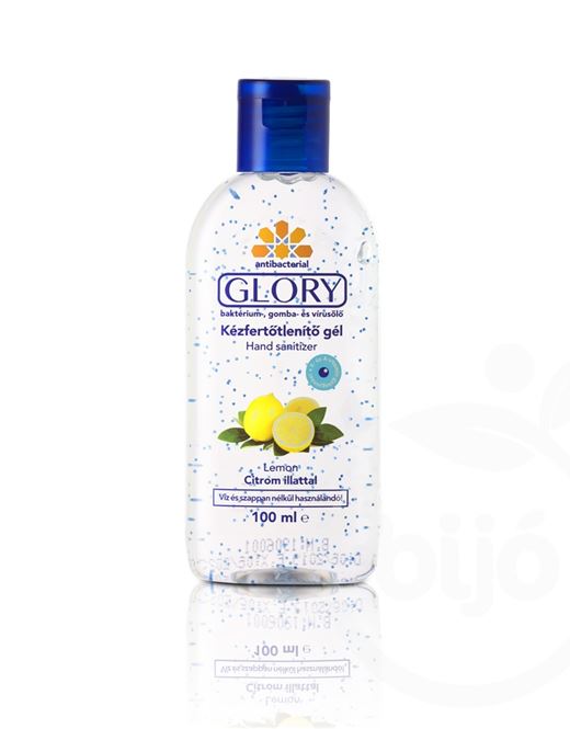 Glory kézfertőtlenítő gél citrom 100 ml