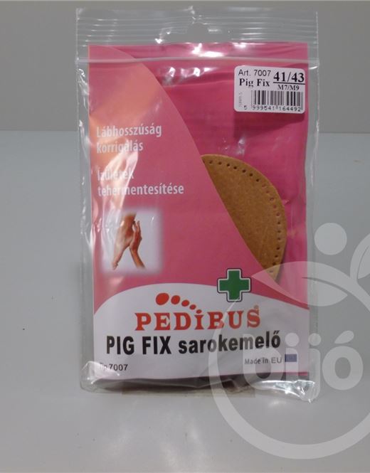Pedibus sarokemelő bőr pig fix 41ł43 1 db
