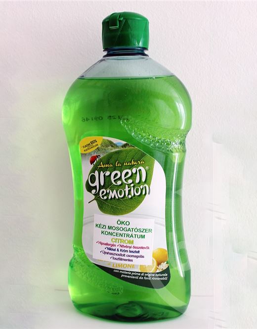 Green Emotion öko kézi mosogatókoncentrátum citromos 500 ml