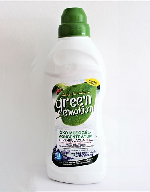 Green Emotion öko mosószer a levendulaolajjal 11 mosás 750 ml