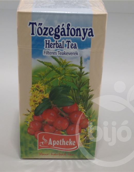 Apotheke tőzegáfonya tea 20x1 5g 30 g