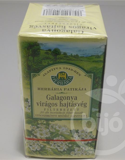 Herbária galagonya virág tea 20x1g 20 g