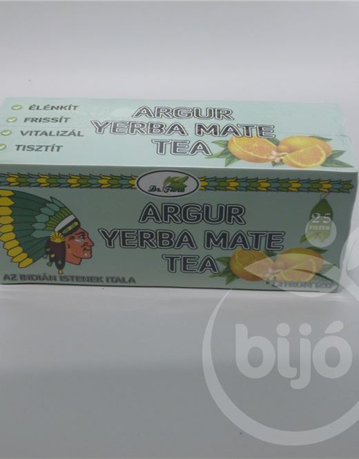 Dr.flóra argur yerba mate citrom tea 25x1 7g 43 g