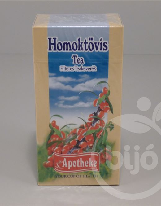 Apotheke homoktövis tea filteres 50 g