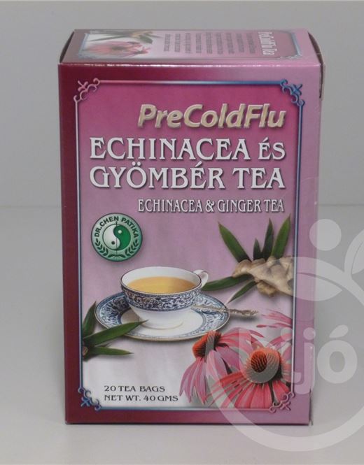 Dr.chen precoldflu echinacea és gyömbér tea 20x2g 40 g