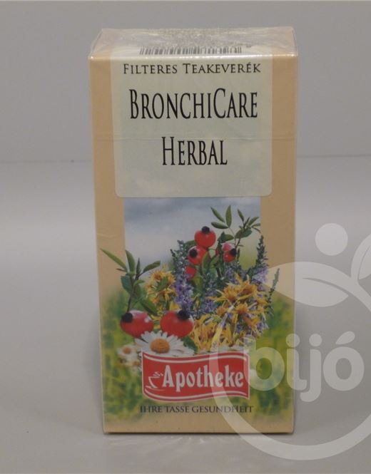 Apotheke bronchicare herbal tea 20x1 5g 30 g