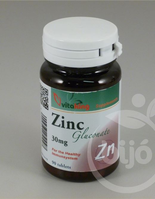 Vitaking cink gluconat 25 mg 90 db