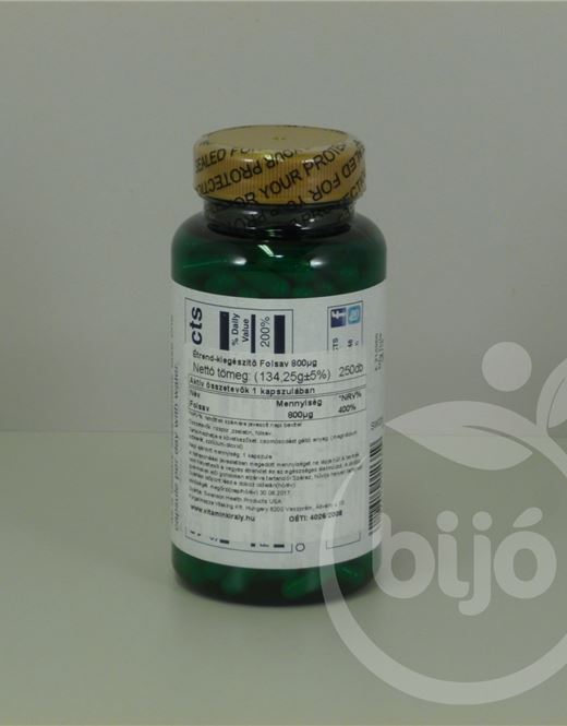 Swanson folic acid (folsav) kapszula 250 db