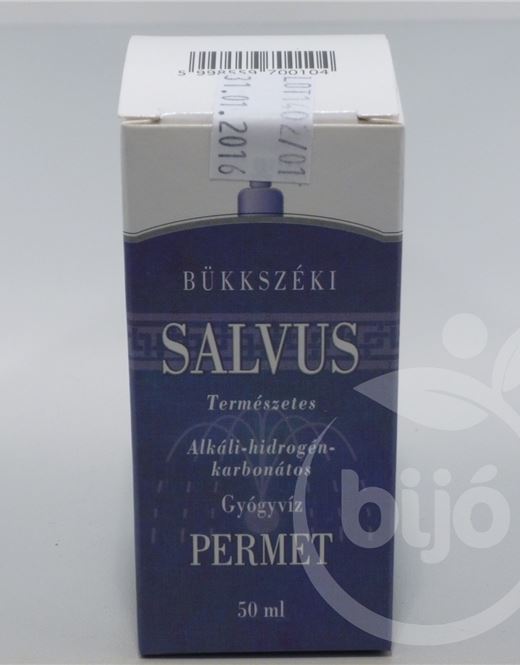 Salvus bükkszéki gyógyvíz permet łkékł 50 ml