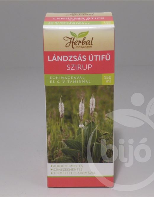 Innopharm herbal lándzsás útifű szirup echinacea c-vitamin 150 ml