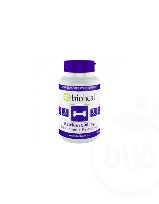 Bioheal kalcium d3-vitamin 500mg 70 db