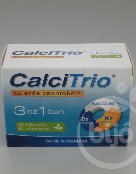 Calcitrio kalcium k2 d3-vitamin filmtabletta 60 db