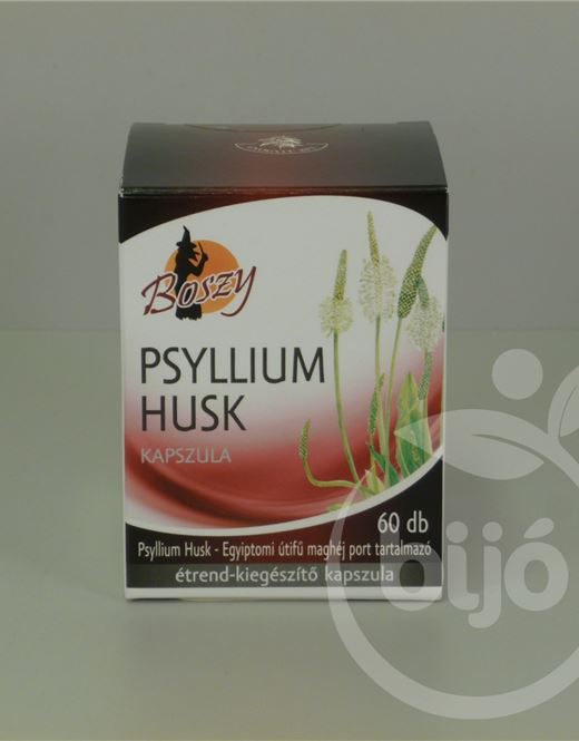 Boszy psyllium husk egyiptomi utifű maghéj por kapszula 60 db