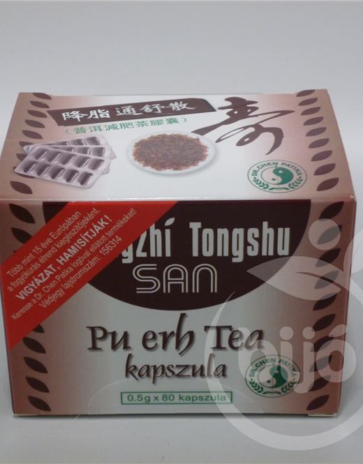 Dr.chen pu erh tea kapszula 80 db