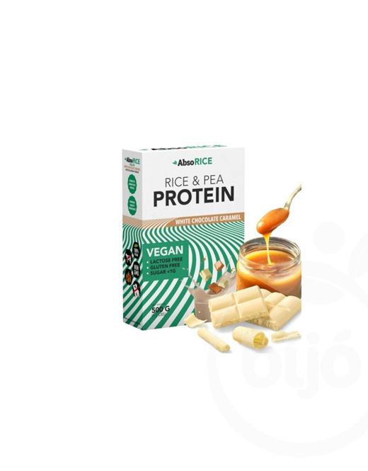 Absorice protein fehércsokoládé karamell 500 g