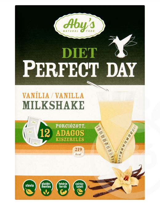 Aby diet perfect day milkshake vaníliás 360 g