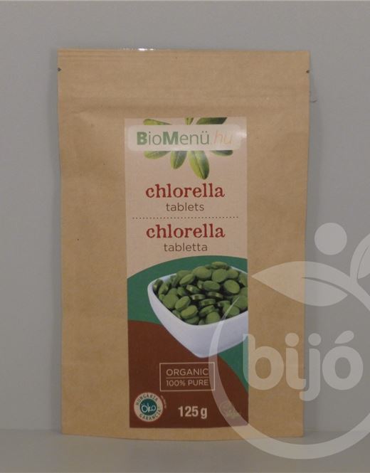 Bio menü bio chlorella tabletta kb.250 db 125 g