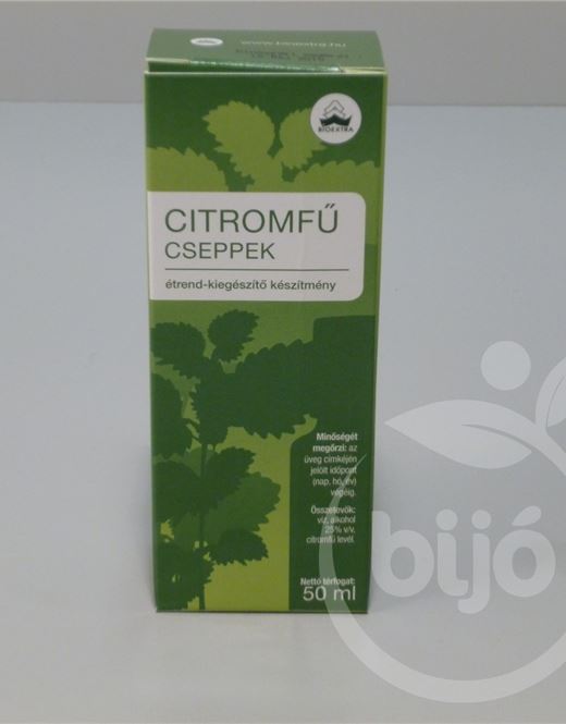 Bioextra citromfű cseppek 50 ml