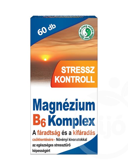 Dr.chen magnézium B6 komplex stressz kontroll tabletta 60 db