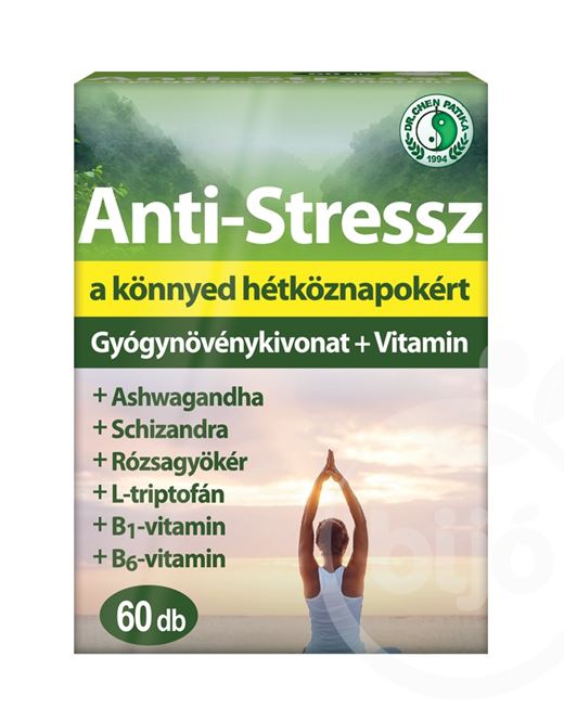 Dr.chen anti-stressz gyógynövény vitamin kapszula 60 db