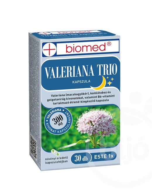 Biomed valeriana trio kapszula 30 db