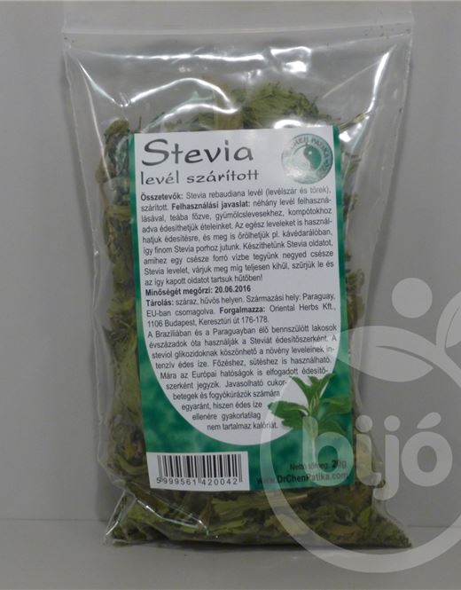 Dr.chen stevia levél szárított 20 g