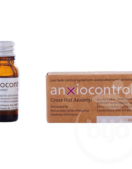 Anxiocontrol herbal tabletta 30 db