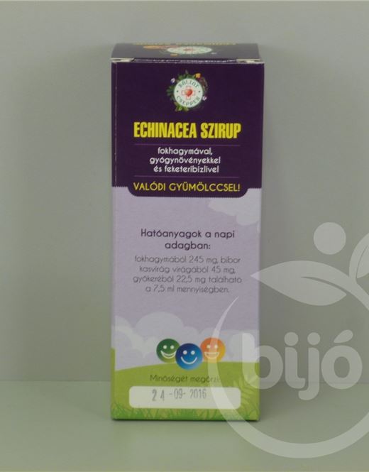 Bálint echinacea szirup fokhagymával gyógynövényekkel f. rib 150 ml