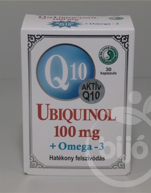 Dr.chen q10 ubiquinol 100mg omega3 kapszula 30 db