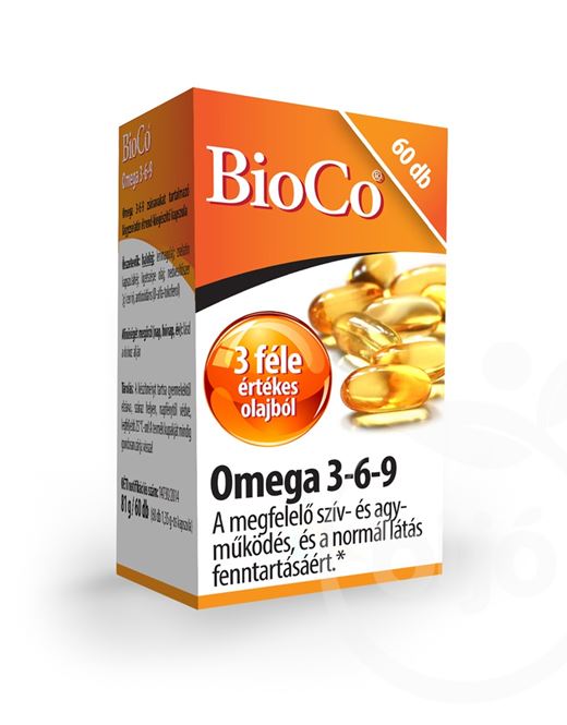Bioco omega 3-6-9 kapszula 60 db