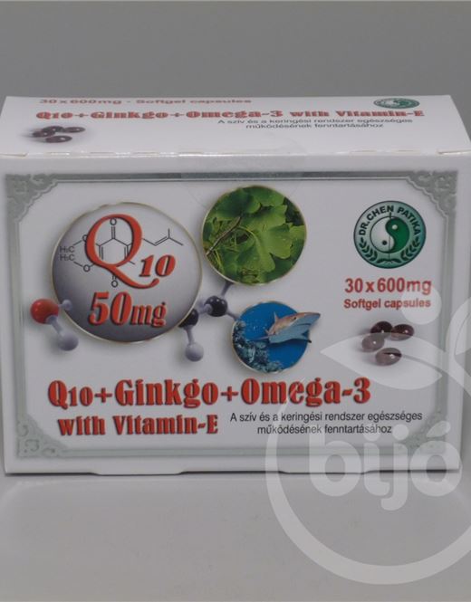 Dr.chen q10 ginkgo omega3 kapszula 30 db