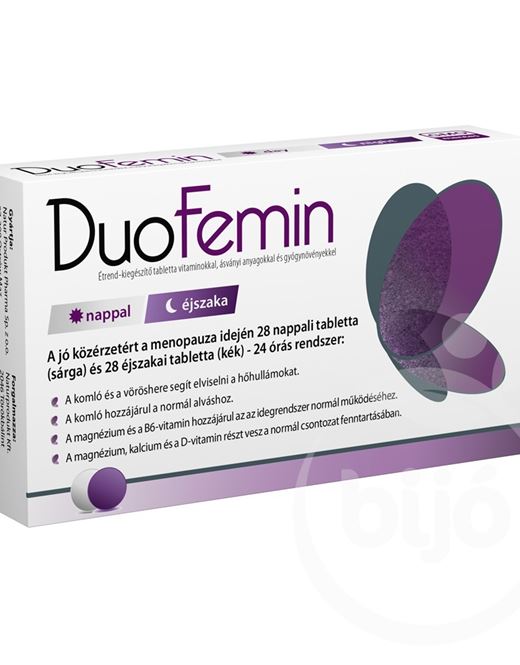 Duofemin étrendkiegészítő tabletta 28 28 56 db