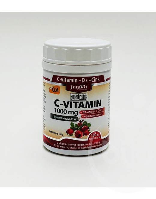 Jutavit c-vitamin 1000 mg d3 cink 100 db