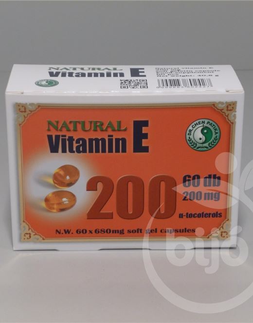 Dr.chen natural vitamin e 200 kapszula 60 db