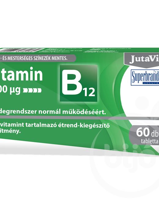 Jutavit B12-vitamin 1000µg 60 db