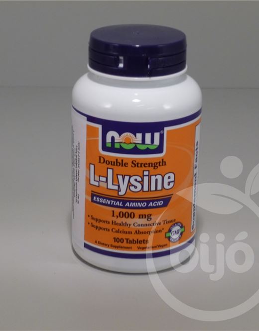 Now l-lysine tabletta 1000mg 100 db