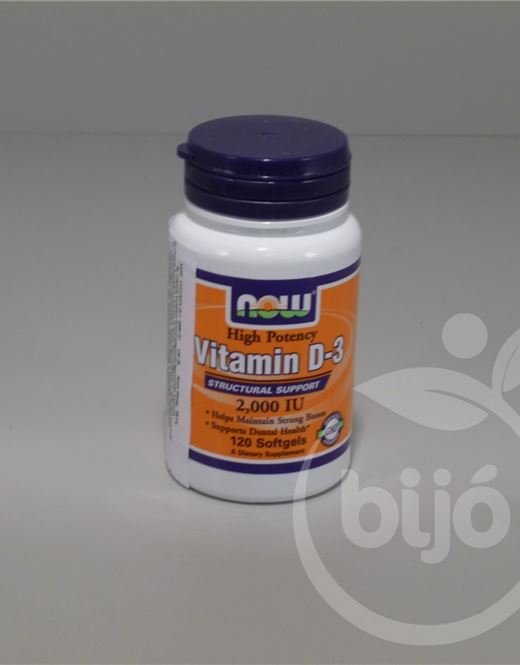 Now d3 vitamin kapszula 2000 iu 120 db