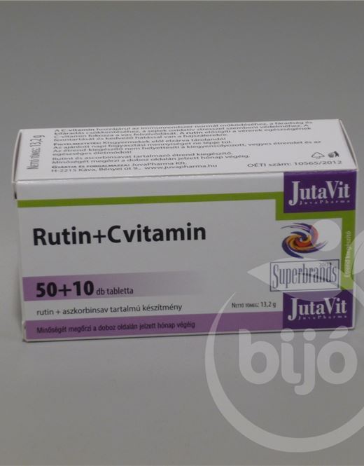 Jutavit rutin c vitamin tabletta 60 db
