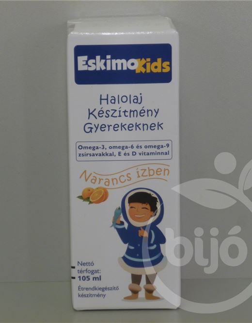 Eskimo kids halolaj narancs 105 ml