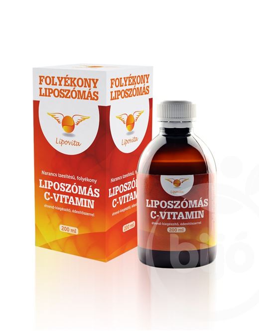 Lipovita folyékony liposzómás c vitamin 200 ml
