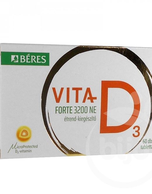 Béres vita-D3 forte 3200 NE tabletta 60 db