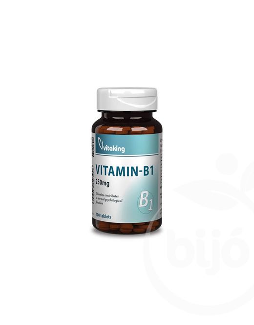Vitaking b-1 vitamin 250mg tabletta 100 db