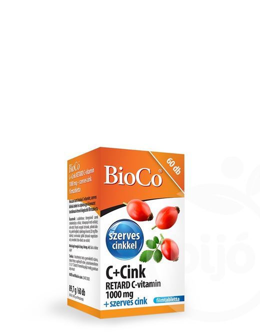 Bioco c cink retard c-vitamin 1000 mg 60 db