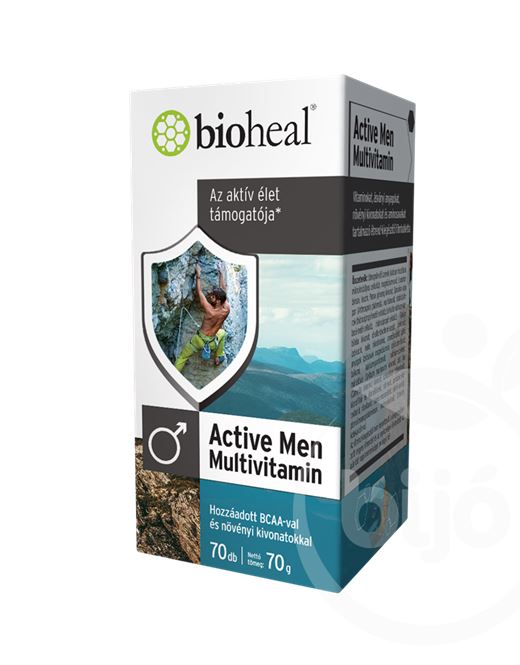 Bioheal active men multivitamin tabletta 70 db